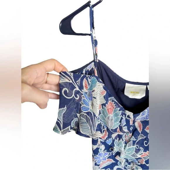 Maeve Mariposa Open-Shoulder Ruffled Top Size 6 - Picture 12 of 15